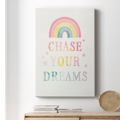 Toile tendue avec châssis Sweet Unicorn III - prêt à accrocher