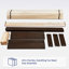 Structure de lit plateforme en bois massif de 12 pouces, structure de lit en bois sans sommier-548892373-548892375