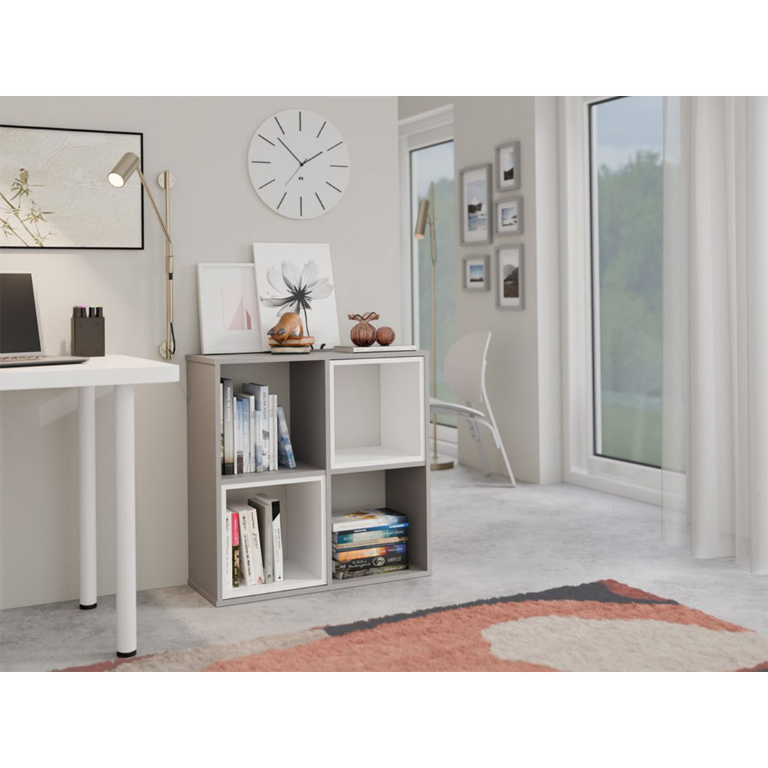 Malax open shelf unit 8 shelves 147 cm sonoma oak