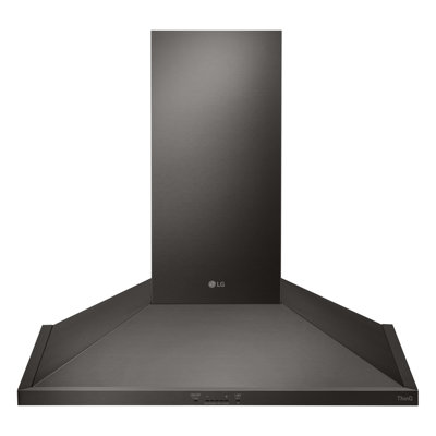 LG 36" Wall Mount Chimney Hood, LED Lighting