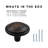 Classic Collection 1 1/4" Diameter Oil Rubbed Bronze Round Knob-50633851