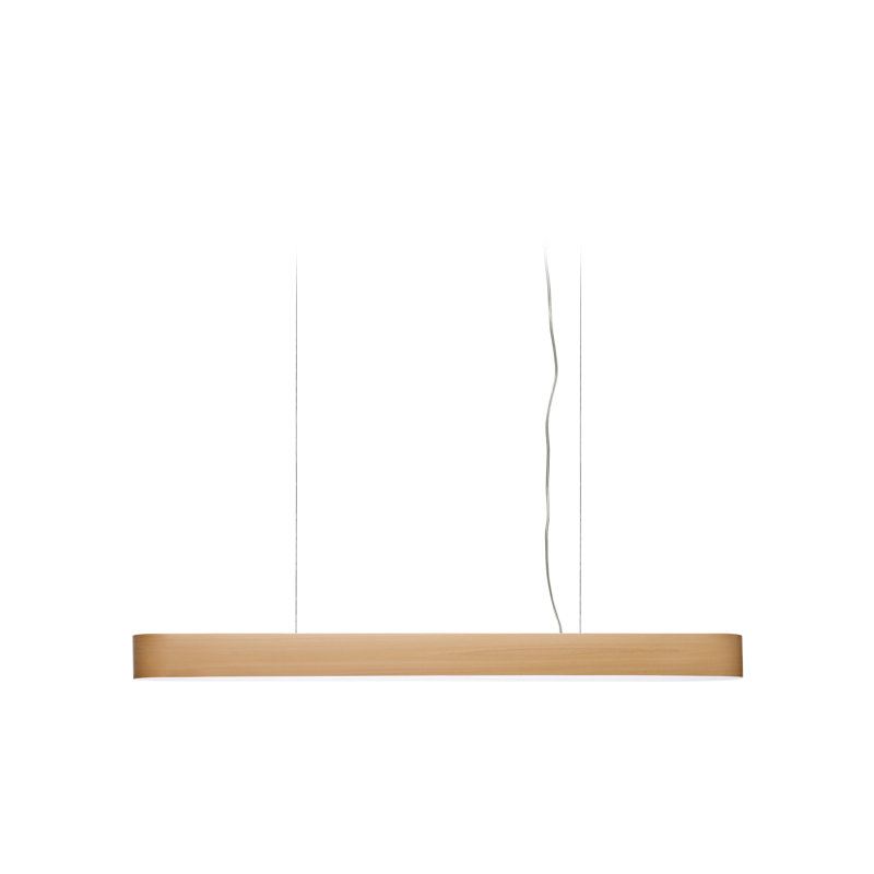 I-Club 1 - Light LED Pendant, Natural Beech