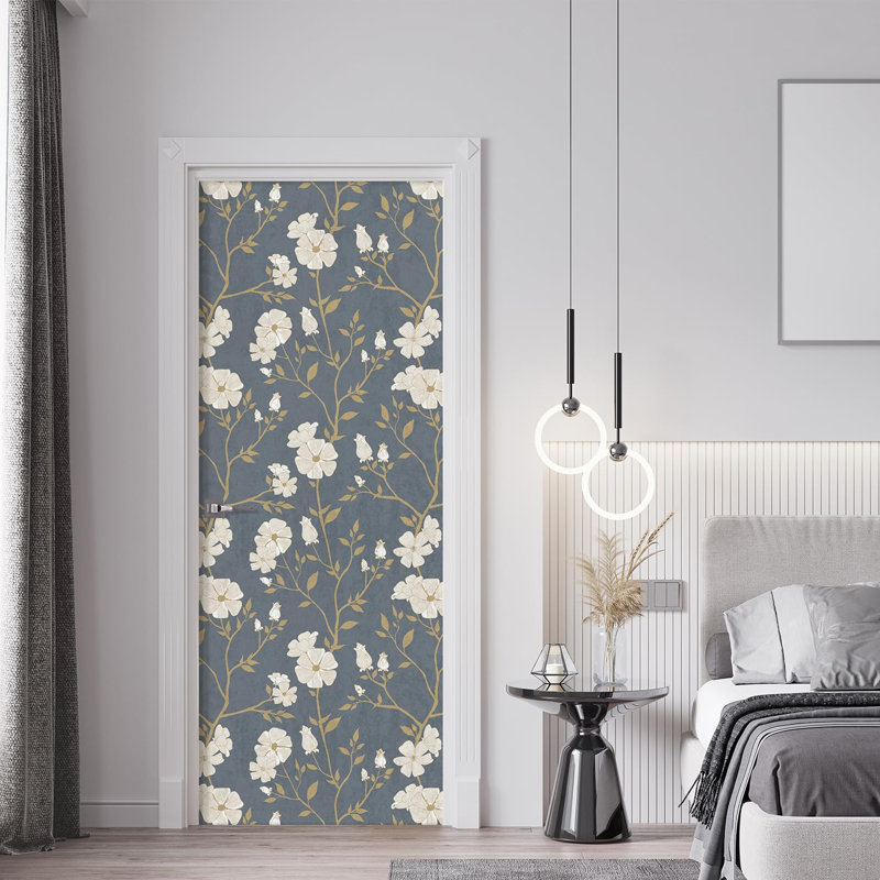 Bordure florale pelez et collez, L 72 po x l 48 po