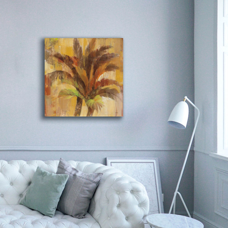 «Island Breeze» 2 par Albena Hristova, art mural sur toile, 37 po x 37 po