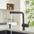 Linus Low Arc Pull-Out Dual-Spray Kitchen Faucet-55195798