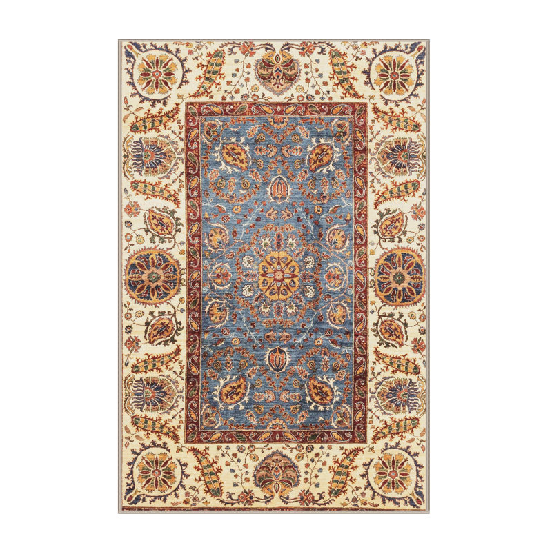 Tapis abstrait à motif abstrait moderne 1177, Tapis de couloir 2 pi x 5 pi