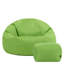 icon Adult Classic Beanbag Outdoor Waterproof Bean bags Ready Filled - Black-59248355-133860165