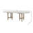 Triad Double Pedestal Dining Table With Leaf