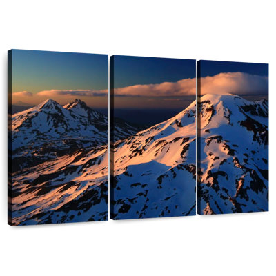 Alvord Three Sister Alpenglow