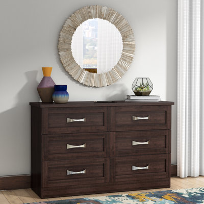 Wheat 119cm W 6 - Drawer Chest of Drawers