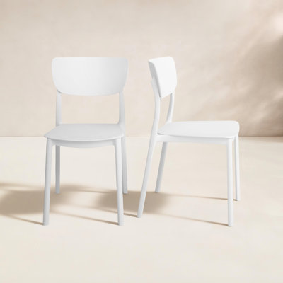 Farrah Stackable Patio Side Chair