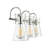 Allisha 22" Wide 3-Light Vanity - Polished Nickel