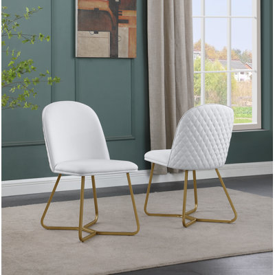 Chaise d'appoint en velours Jaquai