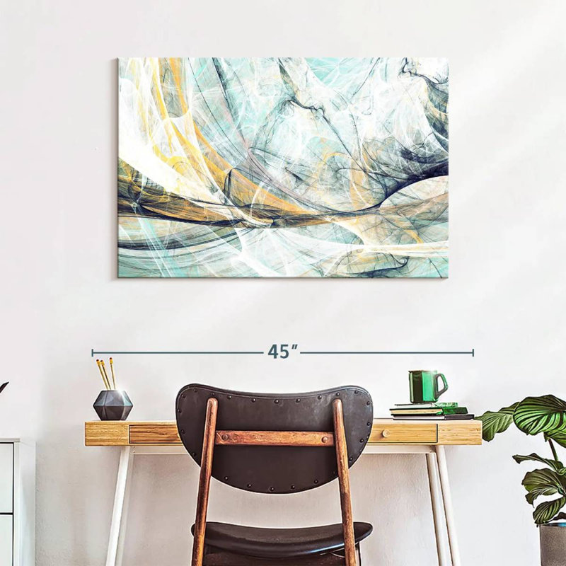 Avery Wispy Dynamic Abstract, 26" H x 39" W