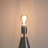 Jax Metal Dimmable Touch Table Lamp with Velvet Drum Shade with LED Bulb-36579860-36579849