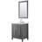 Daria 30'' Single Bathroom Vanity with Marble Top-97873283-97873289-124965894