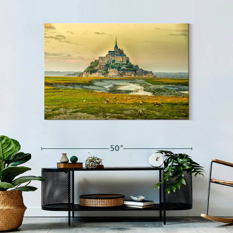 Saint-Michel, H 32 po x l 48 po