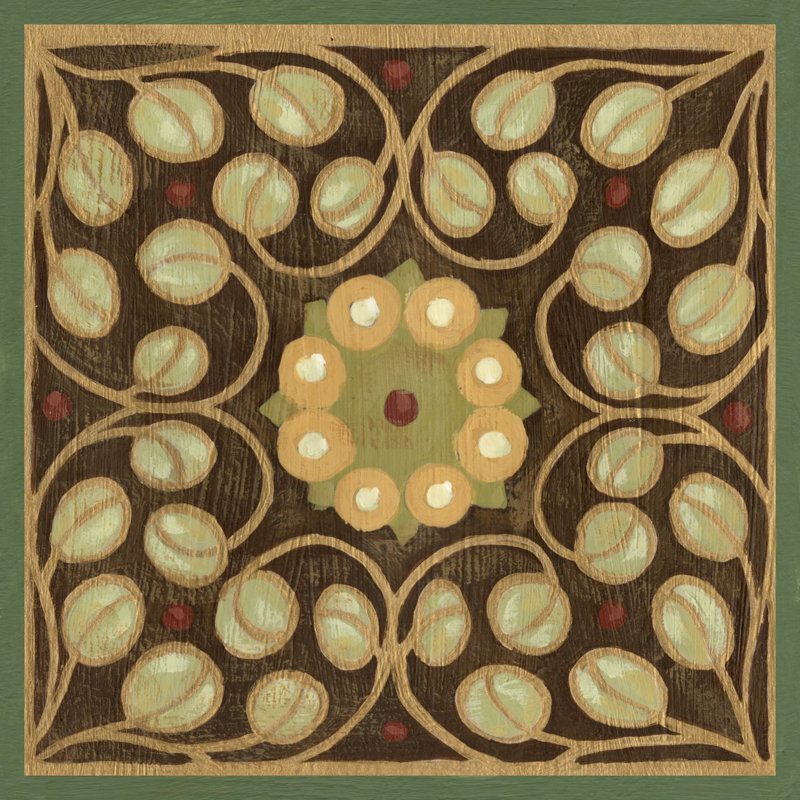 Patchwork II - Wrapped Canvas Print, 30cm H x 30cm W