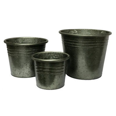 Florie Metal Pot Planter