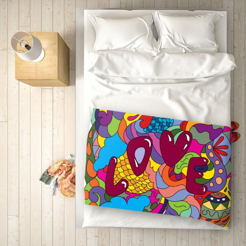 Herlinda Plain Weave / Muslin Throw Blanket