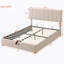 Grand lit plateforme tapissier avec système de rangement hydraulique-1936987673-1936987676
