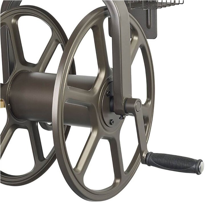 Liberty Garden Steel Wall Hose Reel