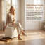 Cube de repose-pieds carré blanc en similicuir avec tabouret de rangement capitonné pour rangement dans le salon de la chambre à coucher
