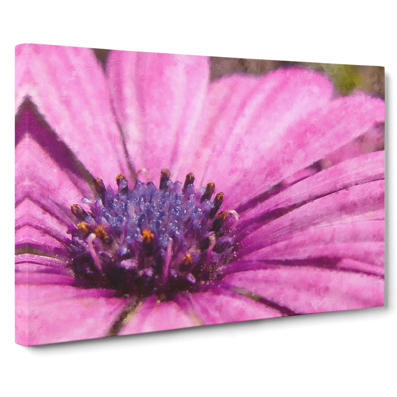 Purple Flower Vol.2 - Wrapped Canvas, 40cm H x 60cm W x 3cm D