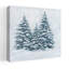 «Winter Evergreen Trio Abstract Contemporary Forest Landscape», art mural-129001110