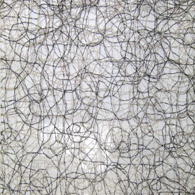 Twilight Fabric | Swirl Like Metallic Sheer Fabric | Color Onyx