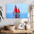 Mehar Small Red Sailboat-108725725