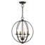 Lustre convertible globe / semi-encastré-1965406874