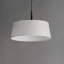 Melva Single Light Linen Steel Dimmable LED Pendant-747697313-747697312