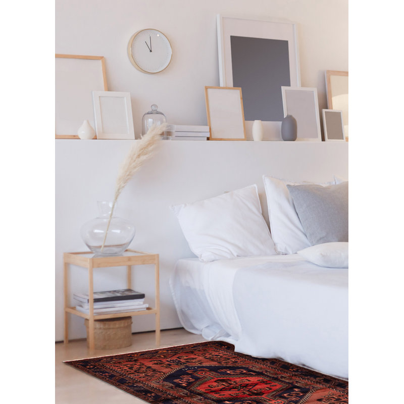 Tapis rouge Andelz 4 pi 6 po x 7 pi 4 po