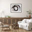 «Brushstroke No 6» par Karen Lehrer, impression sur bois encadrée-114160232