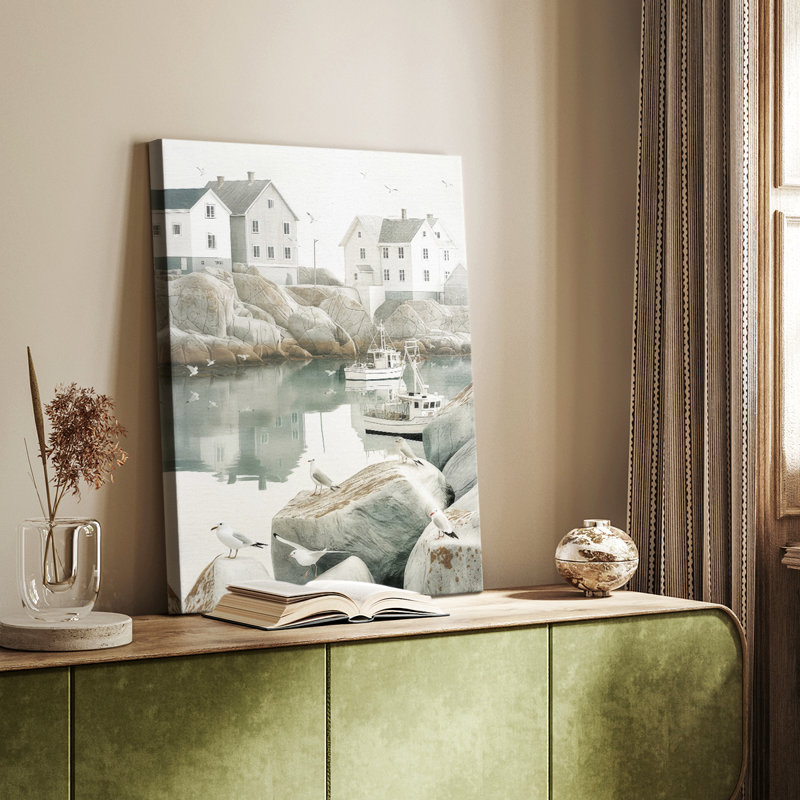 Fisherman's Way V - Gallery Cavas, H 48 po x l 32 po