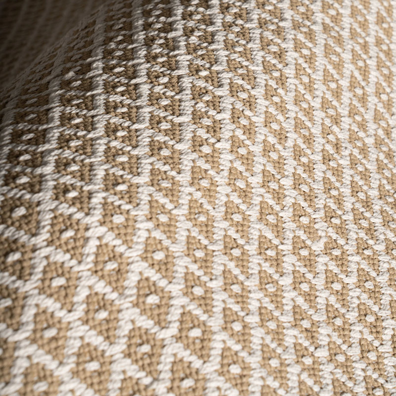 Riviera Khaki Handwoven Indoor/Outdoor Rug, Rectangle 2' x 3'