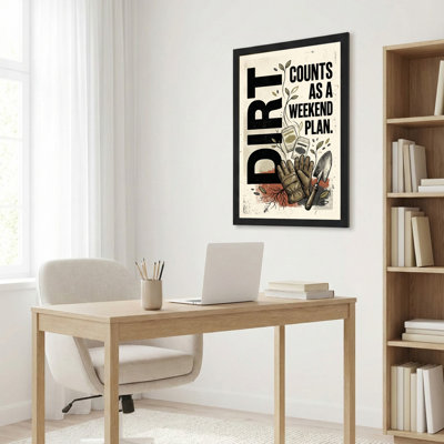 «Gallery Wrap», art mural sur toile pour le salon, la chambre à coucher, le bureau ou le vestibule - décoration murale décorative avec compteurs de saleté