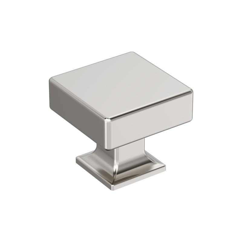 Bouton d'armoire Lintel de 1-1 / 4 po (32 mm) de longueur, Nickel poli