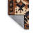 Machine Washable Persian Black Area Rug-2036838810