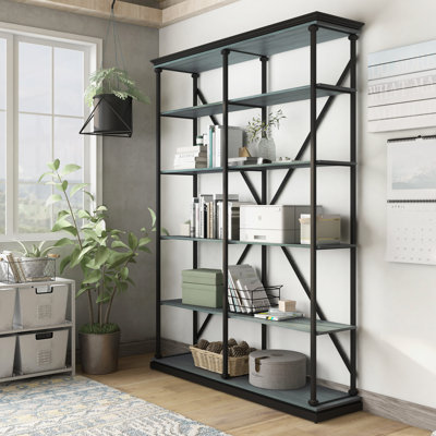 Calton Etagere Bookcase