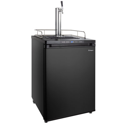 Kegco 5.6 Cubic Feet Single Tap with Adjustable Temperature