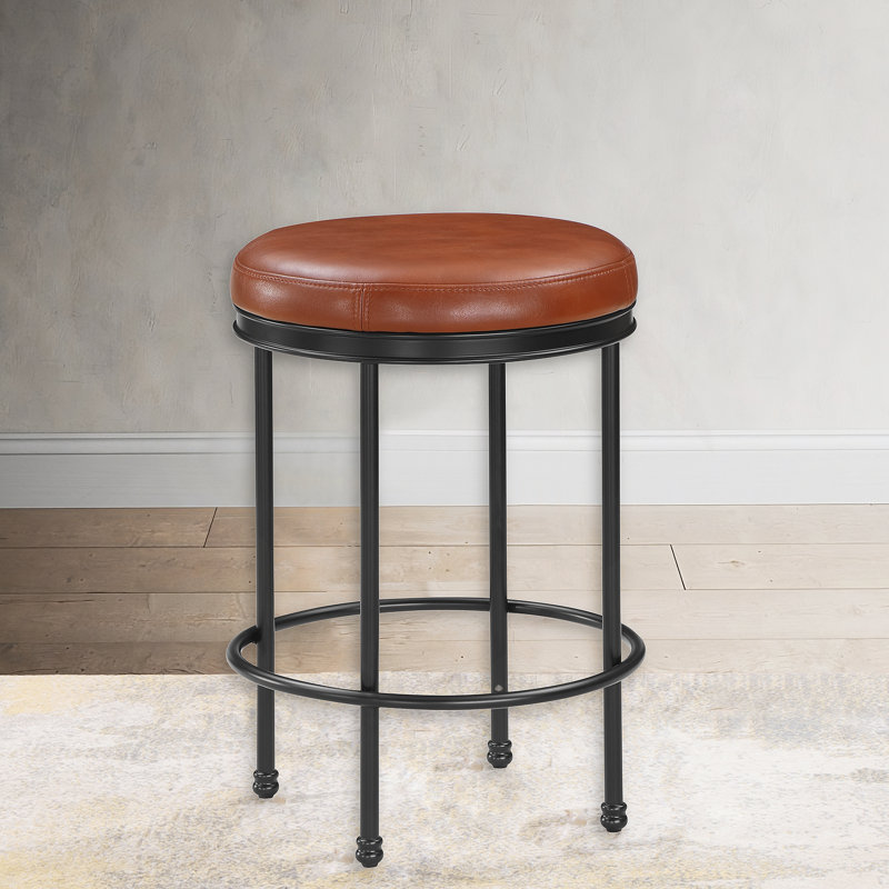 Tabouret de comptoir Michael Caramel