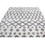 Tapis ivoire à poils longs Blakeley Geometri-565019449