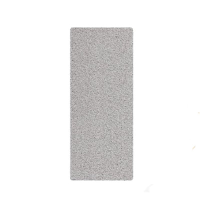 16"x39" Non-slip Quick-dry Bath Mat Light Gray