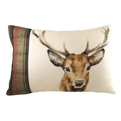 Plaid Rectangular Throw Pillow Cover