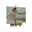 Hand -painted acrylic painting of enveloping wind
