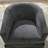 Upholstered Swivel Barrel Chair Set Of 2-394980533