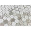 Carreau de mosaïque en verre 12 po x 12 po Shine Hex