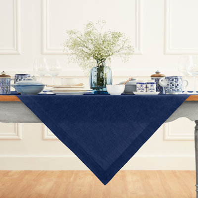 100% Pure Linen Table Throw - Athena